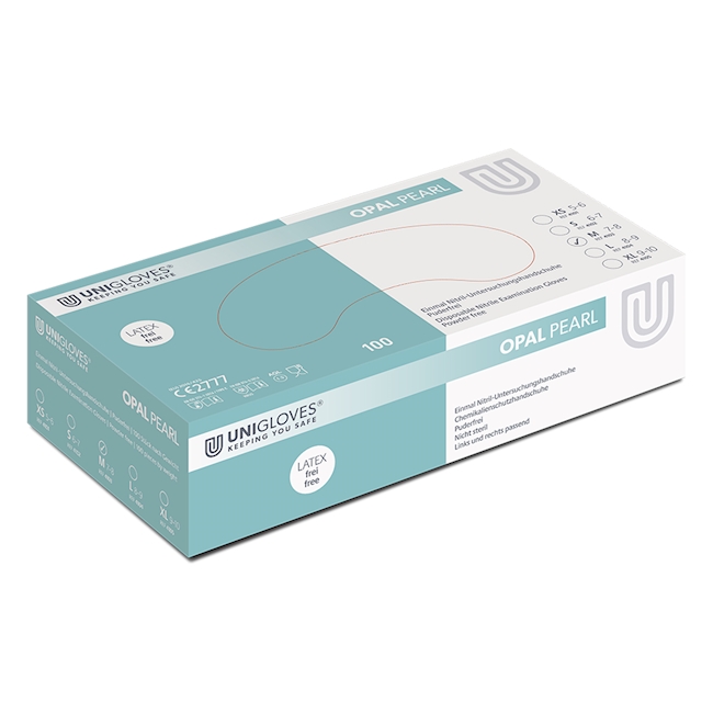 Gants en nitrile OPAL PEARL S